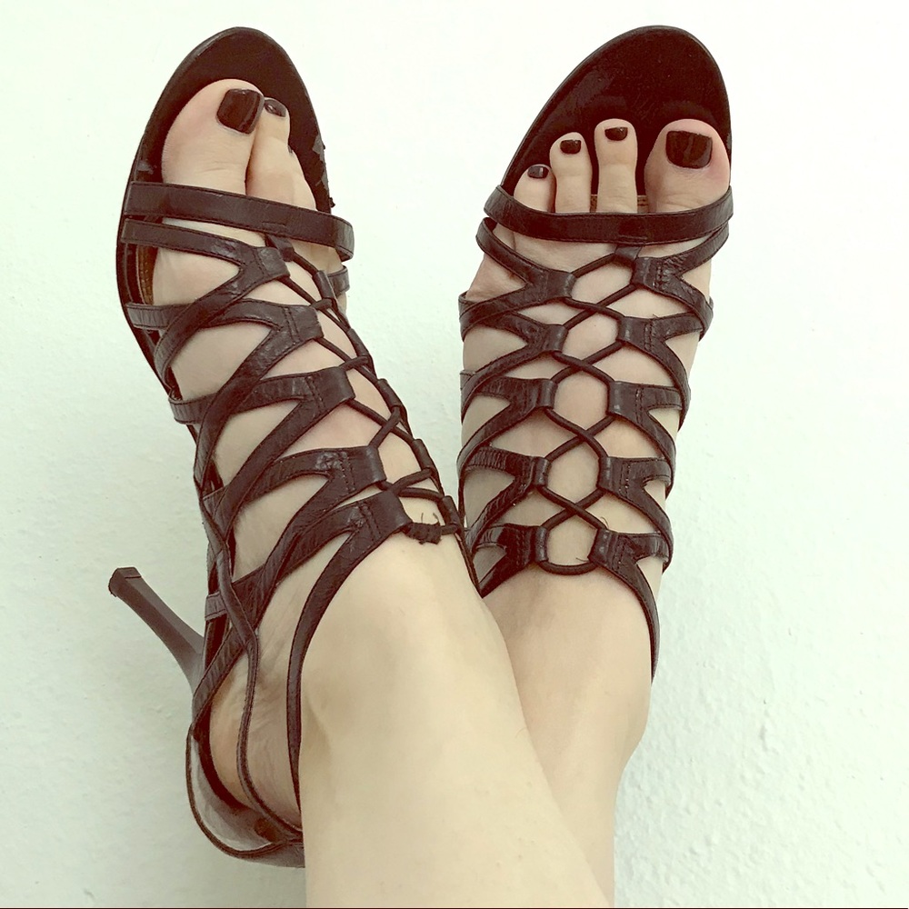 Enzo Angiolini ‘Aefortem’ Gladiator pumps
